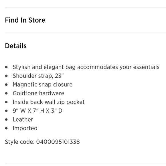 Sam Edelman Leather Horseshoe Crossbody - Picture 9 of 11